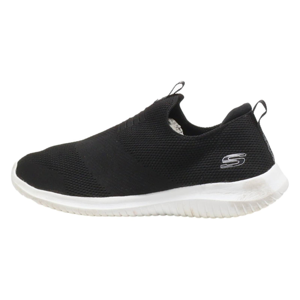 SKECHERS Sneaker Trainers Black Synthetic Womens UK 5.5