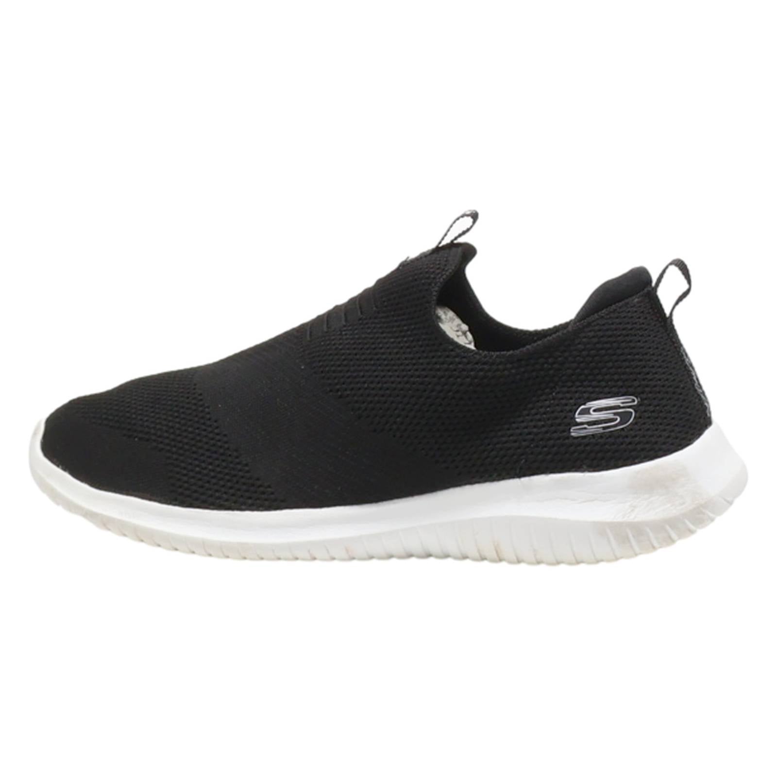 SKECHERS Sneaker Trainers Black Synthetic Womens UK 5.5