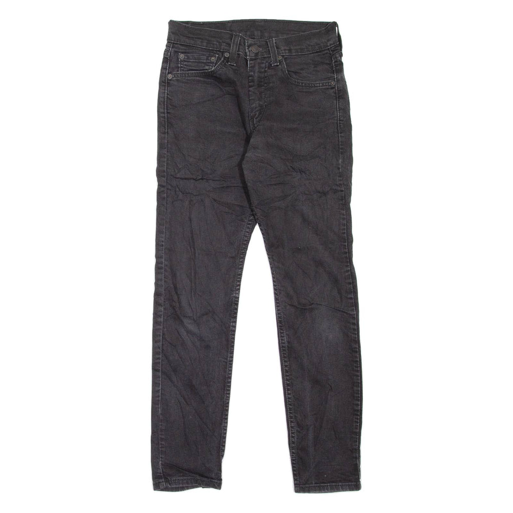LEVI'S 512 Jeans Mens Black Slim Tapered W28 L27