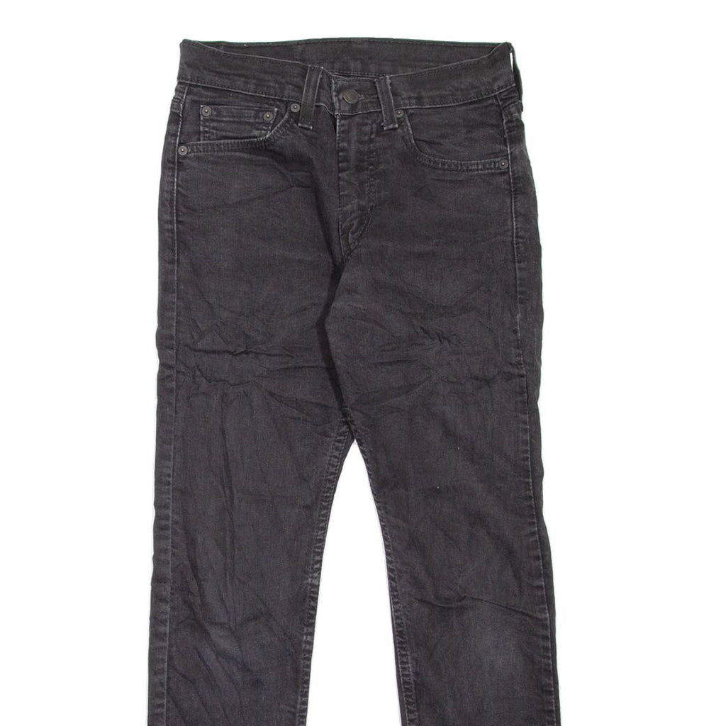LEVI'S 512 Jeans Mens Black Slim Tapered W28 L27