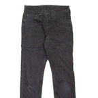 LEVI'S 512 Jeans Mens Black Slim Tapered W28 L27