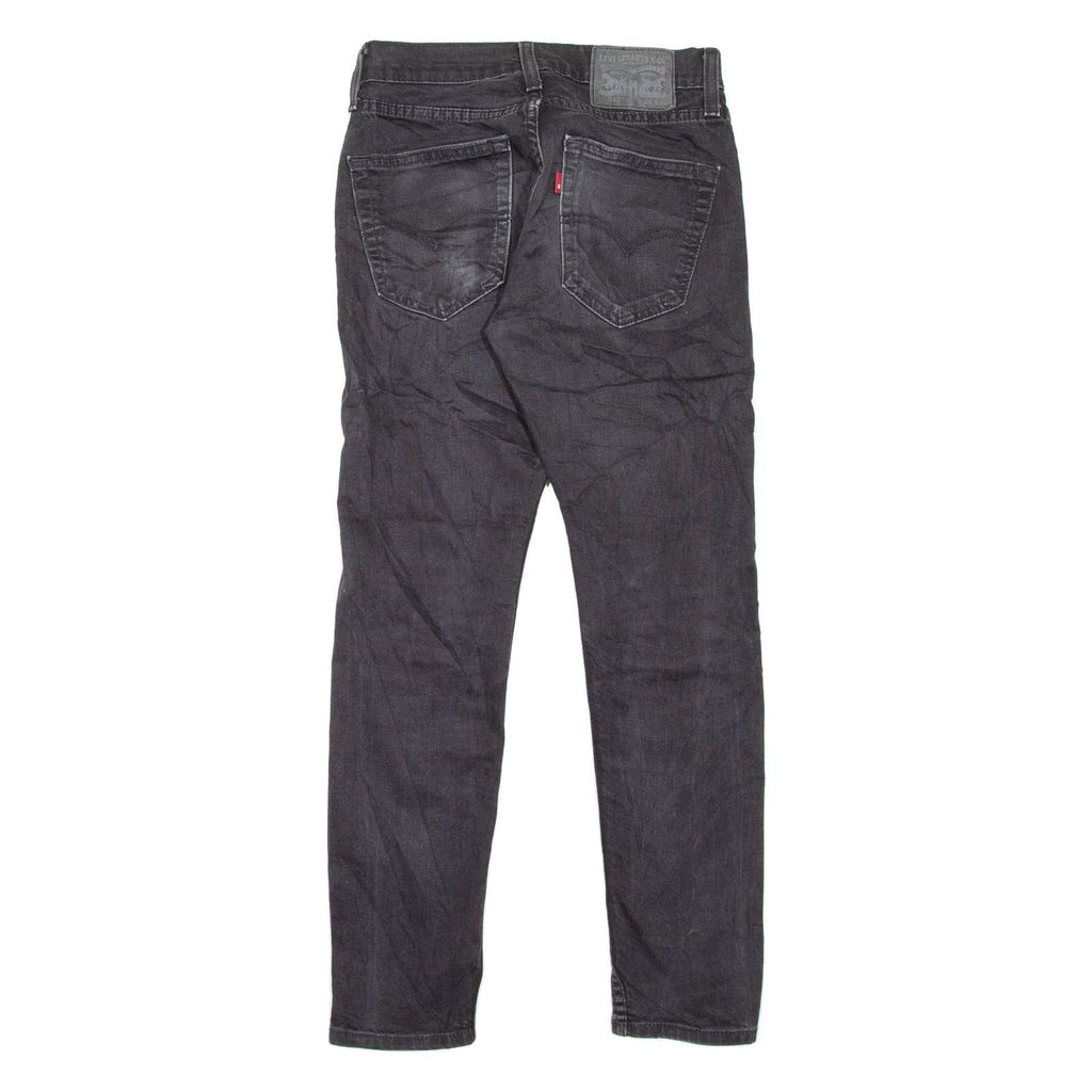 LEVI'S 512 Jeans Mens Black Slim Tapered W28 L27