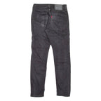 LEVI'S 512 Jeans Mens Black Slim Tapered W28 L27