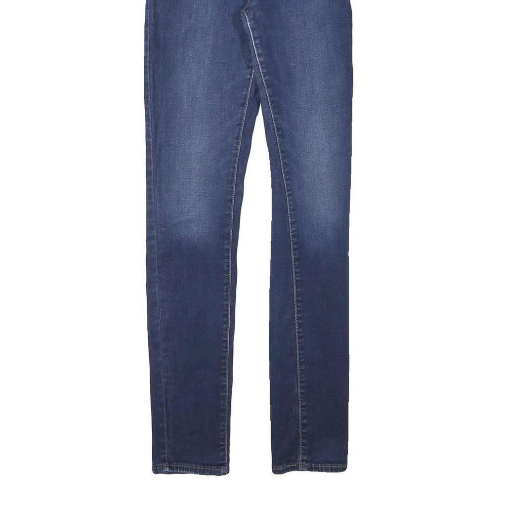 LEVI'S Womens Slim Blue Denim Jeans W27 L31 Zip Classic Fit