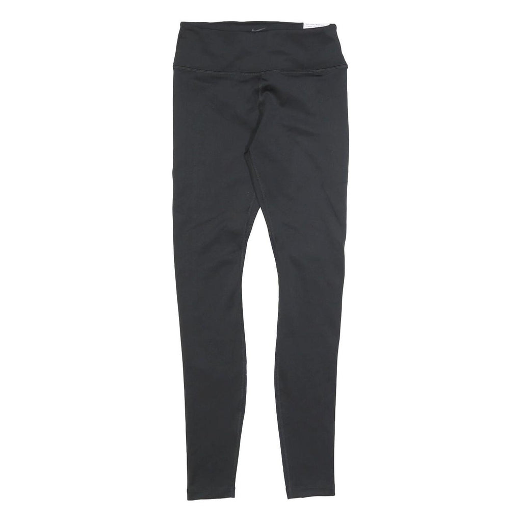 NIKE Womens Joggers Black XS W24 L27 Slim Skinny Activewear Leggings