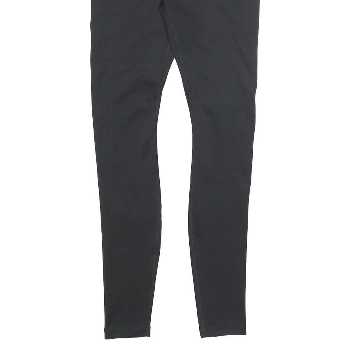 NIKE Womens Joggers Black XS W24 L27 Slim Skinny Activewear Leggings