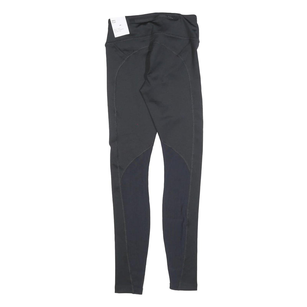 NIKE Womens Joggers Black XS W24 L27 Slim Skinny Activewear Leggings