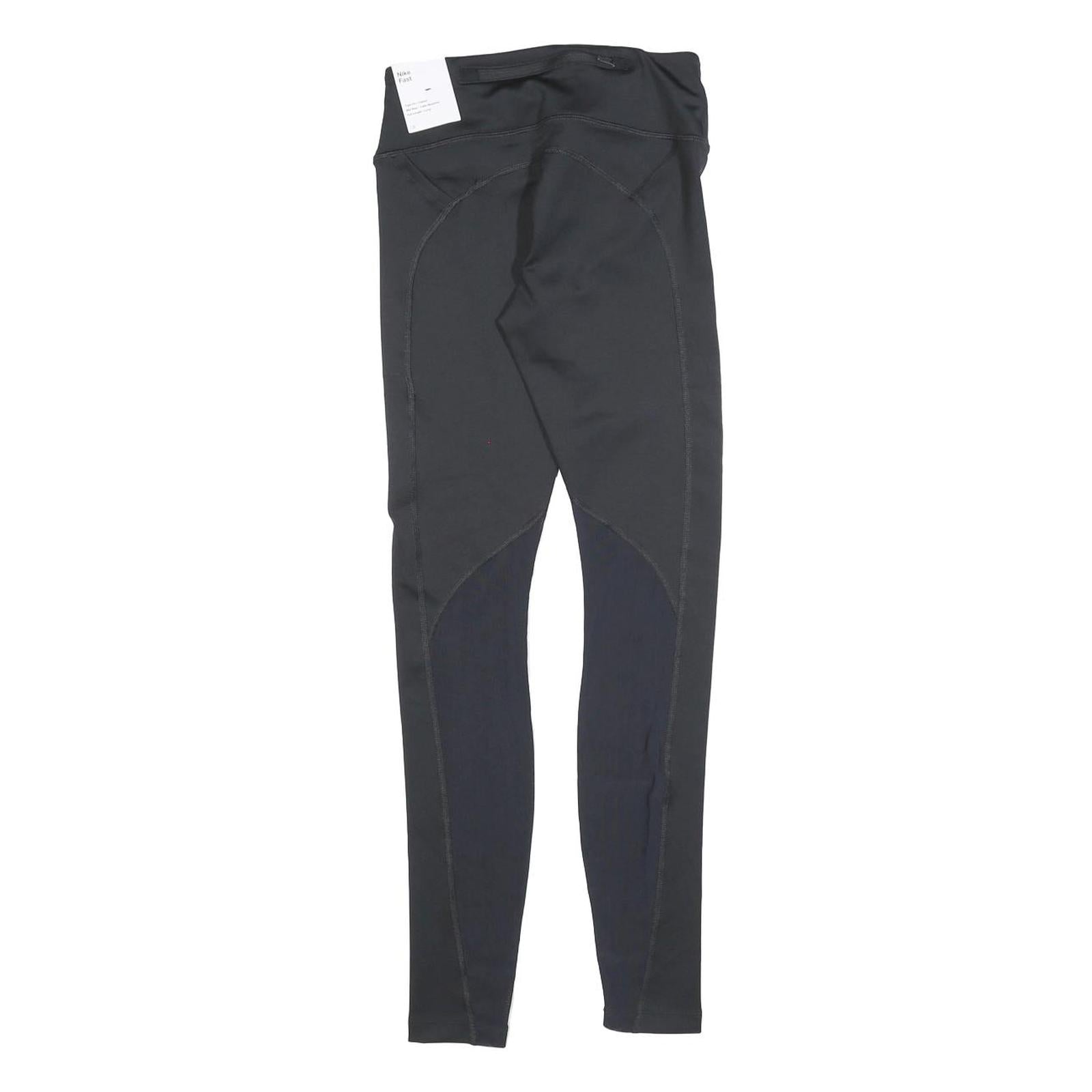 NIKE Womens Joggers Black XS W24 L27 Slim Skinny Activewear Leggings