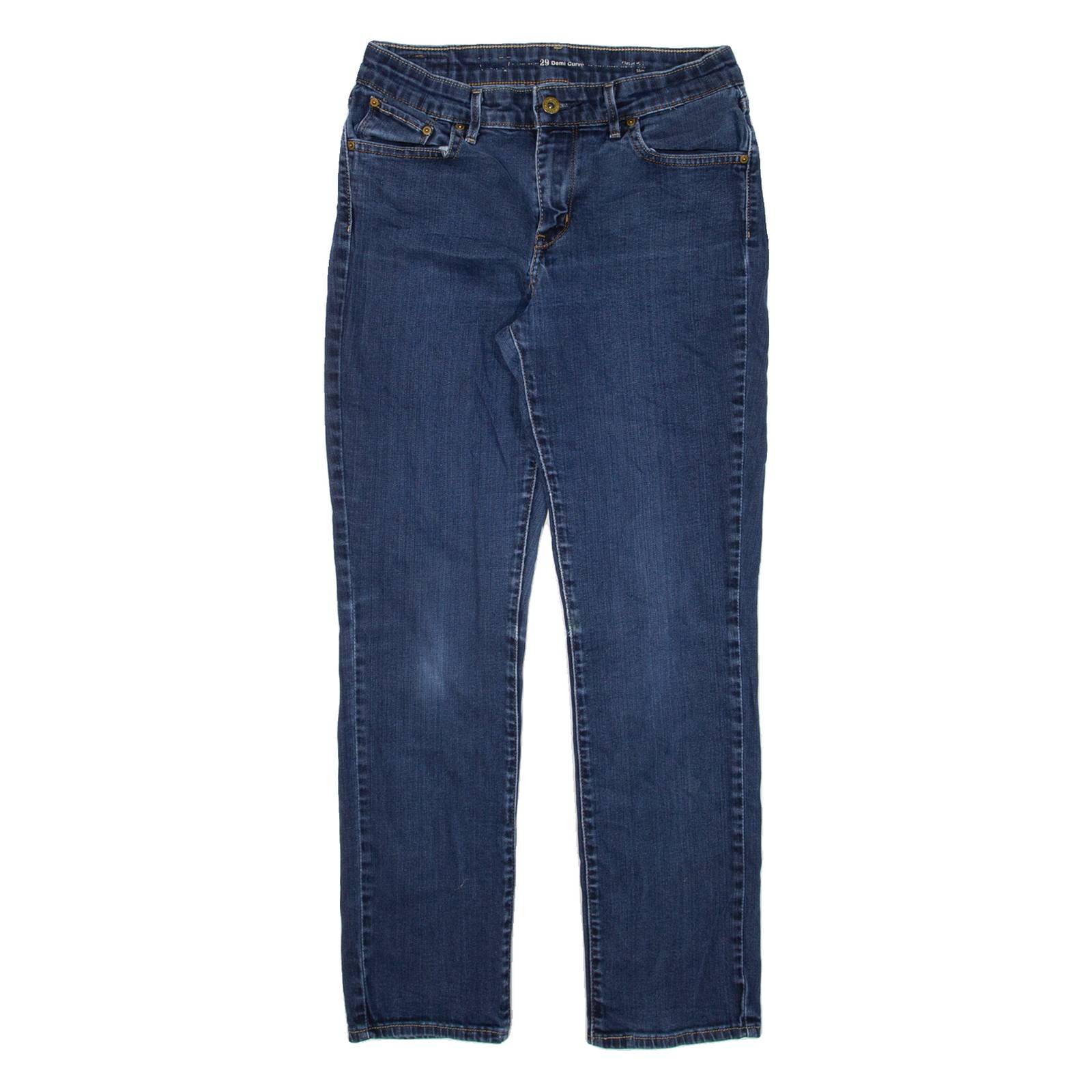 LEVI'S Womens Jeans Blue Slim Straight W29 L27
