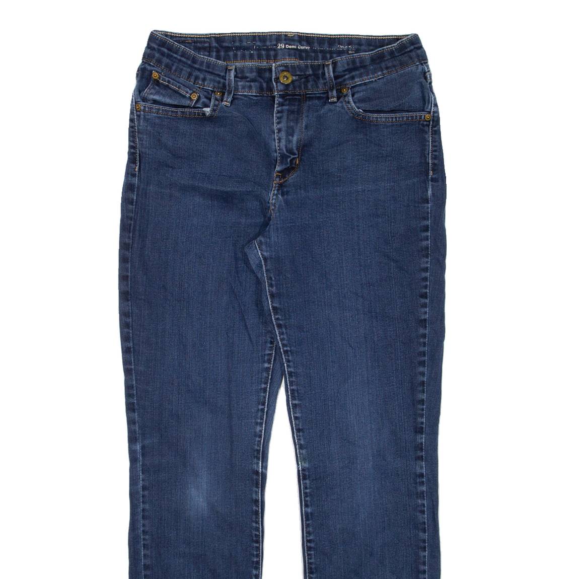 LEVI'S Womens Jeans Blue Slim Straight W29 L27