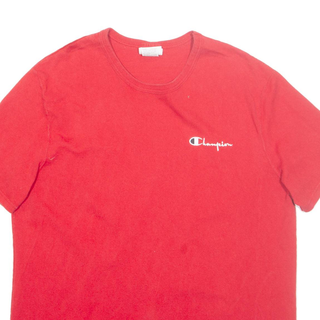CHAMPION Mens T-Shirt Red XL