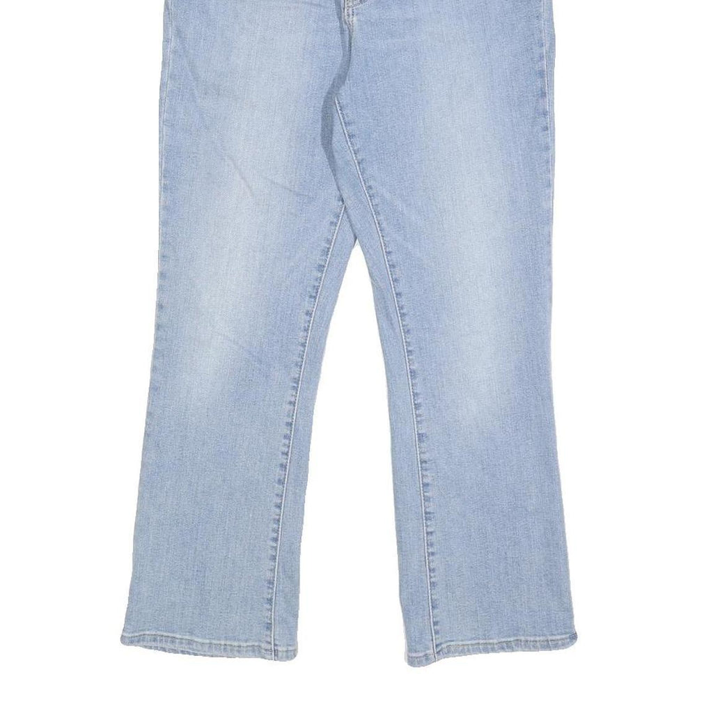 LEVI'S Womens Regular Light Blue Denim Jeans W31 L25 Classic Cotton Blend Zip