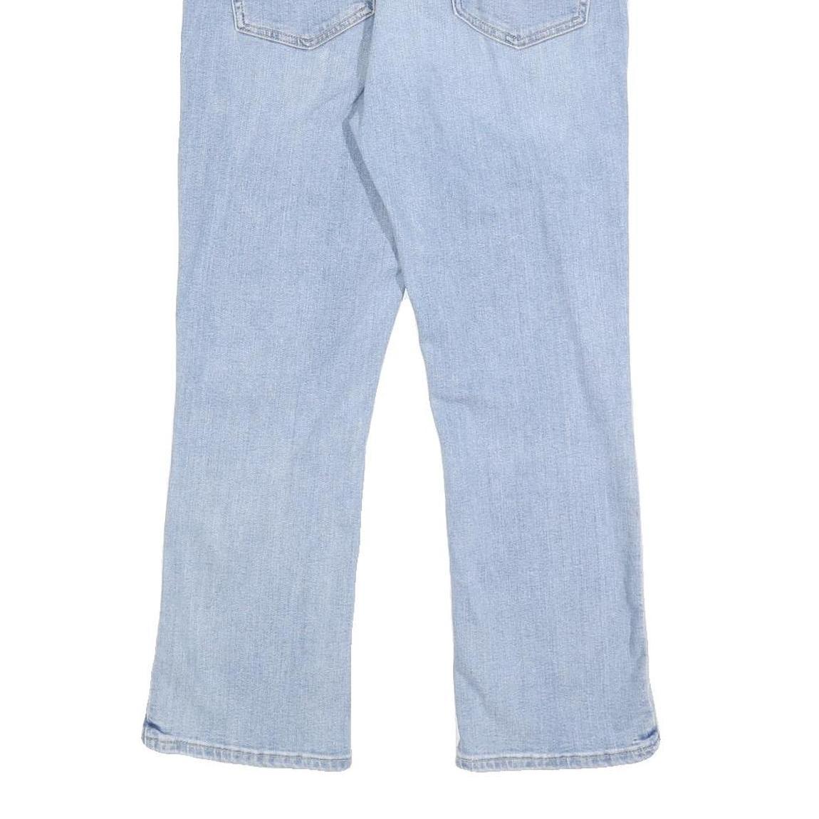 LEVI'S Womens Regular Light Blue Denim Jeans W31 L25 Classic Cotton Blend Zip