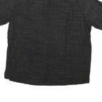 BATIK BAY Mens Black Rayon Hawaiian XL Floral Print Short Sleeve Shirt Relaxed