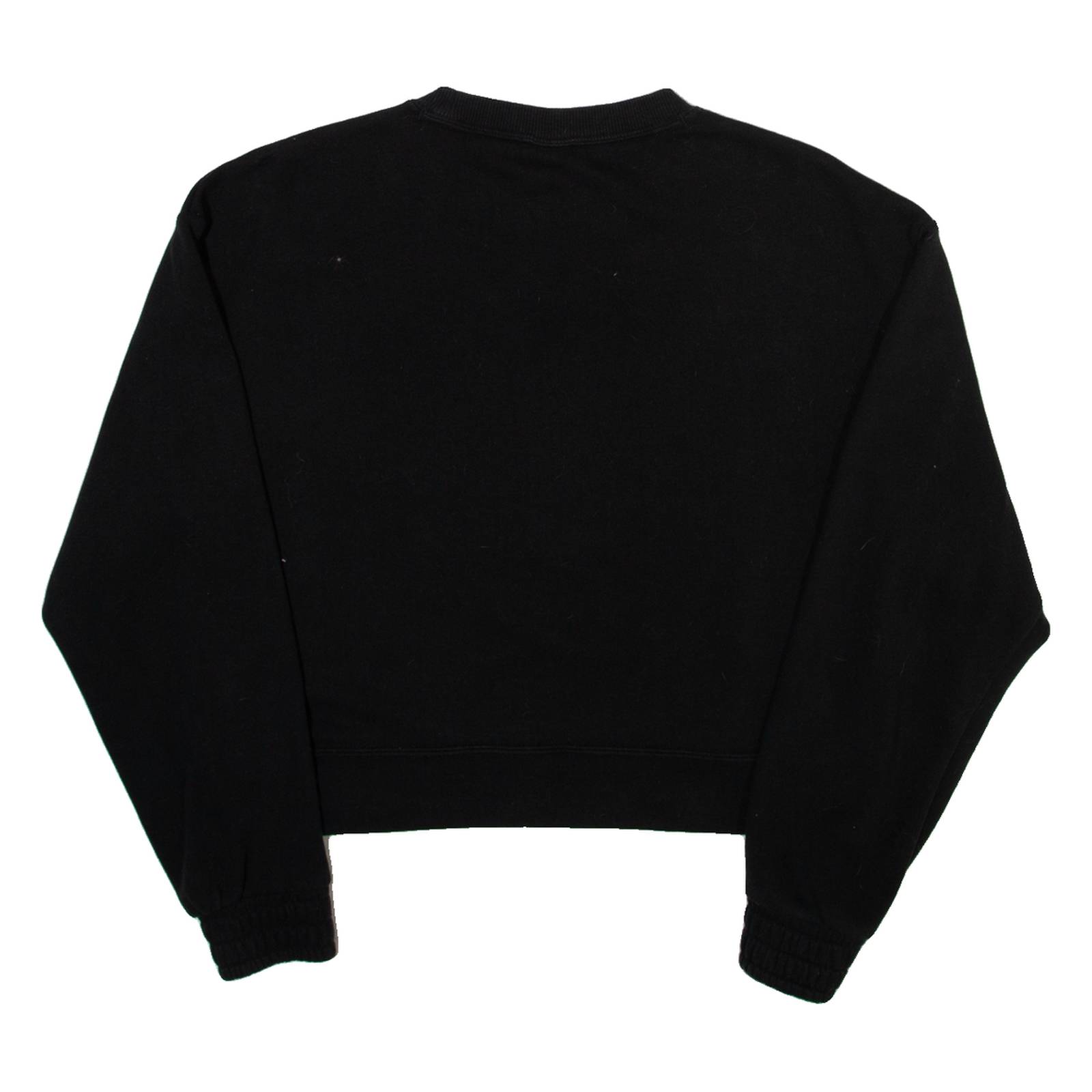PUMA Womens Sweatshirt Black Crew Neck XS