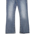 ROCK REVIVAL Womens Jeans Blue Regular Bootcut Denim Medium W32 L31 Stylish