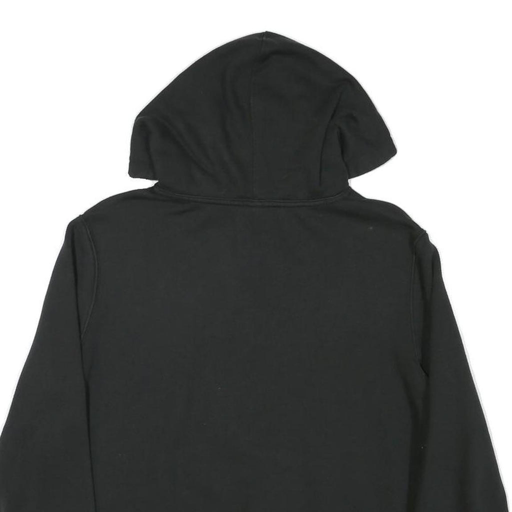 CALVIN KLEIN Womens Black Hoodie M Logo Band Bottom Pullover Hooded Jumper