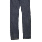 TRUE RELIGION Womens Dark Blue Regular Jeans Denim W27 L29 Classic Cotton Zip