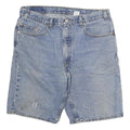 LEVI'S Mens Denim Blue Casual Shorts L W36 Classic Cotton Button Closure
