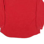 NIKE Mens Red IU Logo Pullover Hoodie XL Polyester Blend Casual Wear