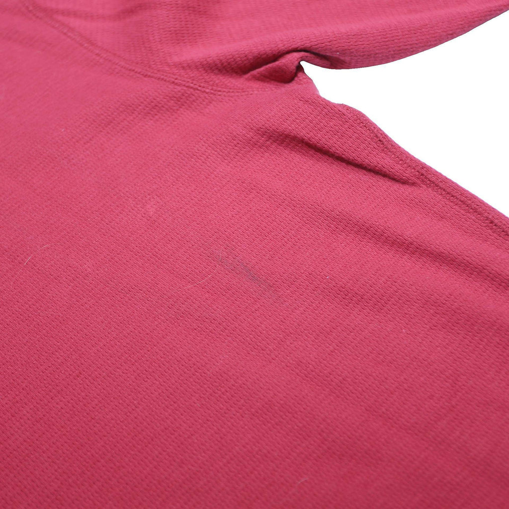 POLO RALPH LAUREN Mens Red Long Sleeve Crew Neck Cotton Sleepwear T-Shirt XL