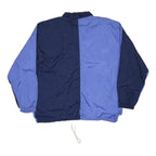 CAPRICIO Mens Blue Navy Nylon Zip Jacket M Team 1966 Admirals Cup