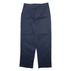 DICKIES Mens Trousers Blue Regular Straight W32 L30