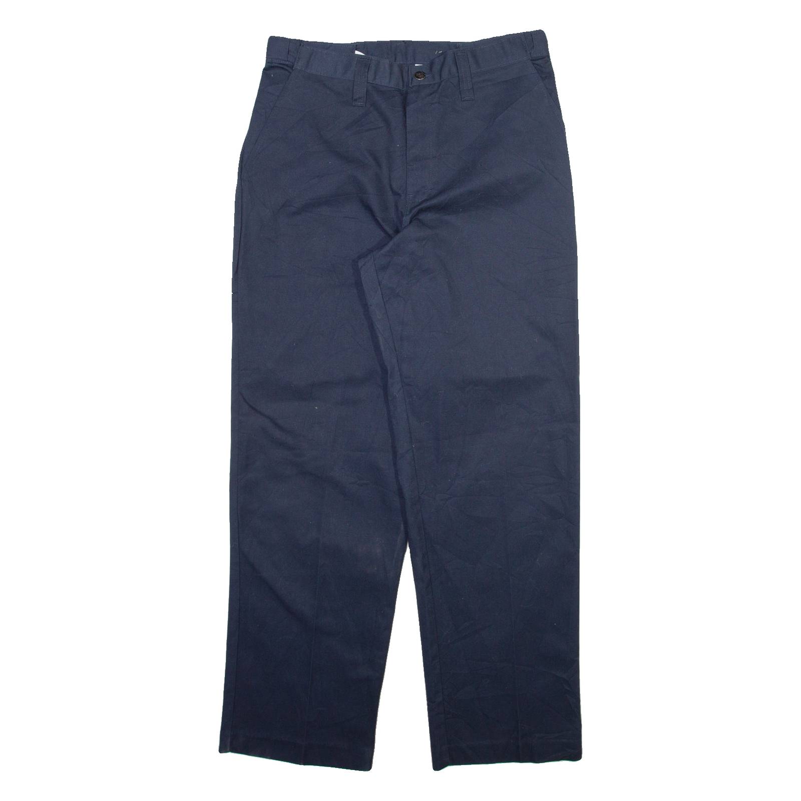 DICKIES Mens Trousers Blue Regular Straight W32 L30