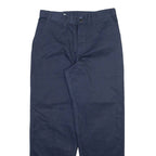 DICKIES Mens Trousers Blue Regular Straight W32 L30