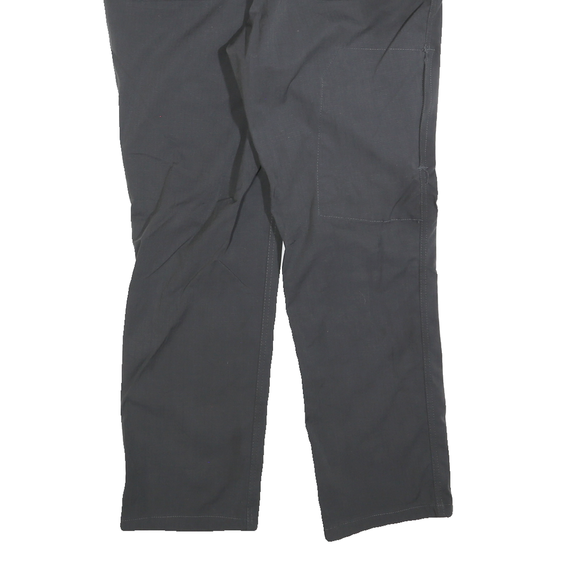 CARHARTT Mens Cotton Blend Black Relaxed Straight Trousers W32 L30 Workwear