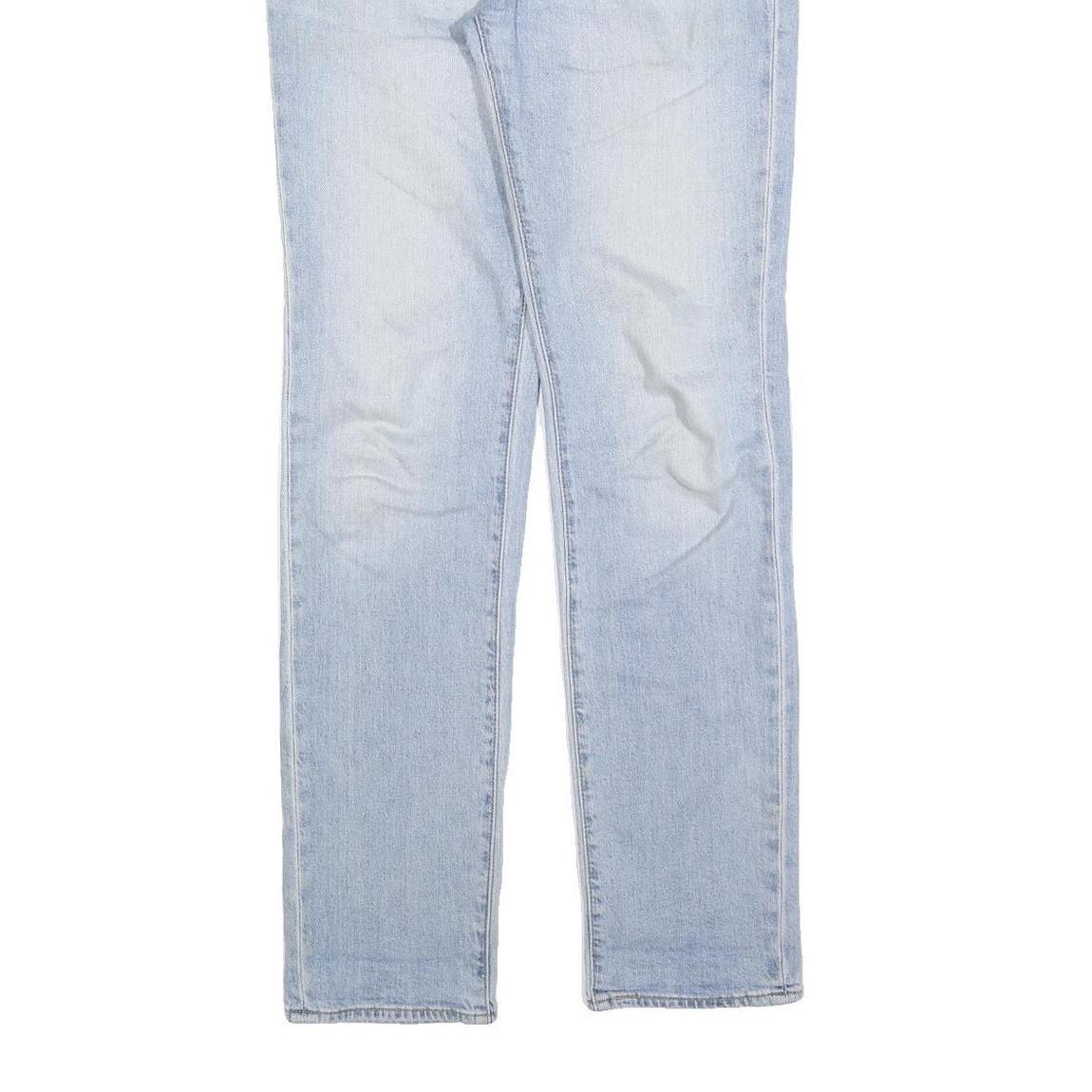 LEVI'S 511 BIG E Mens Jeans Blue Slim Skinny Denim Light W32 L34 Classic Button