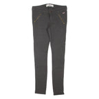 HOLLISTER Womens Trousers Grey Regular Skinny W26 L29