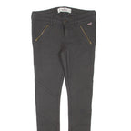 HOLLISTER Womens Trousers Grey Regular Skinny W26 L29