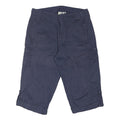WEIRD FISH Womens Shorts Blue Casual UK 8 W28 Cotton Blend Comfortable Fit