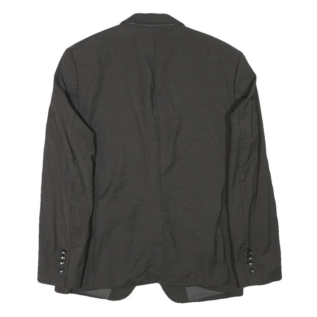 JOOP Mens Grey Wool Blend Blazer Tailored Button M Classic Formal Jacket