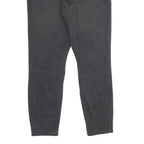 VANS Womens Jeans Slim Skinny Denim Dark W29 L26 Black Slim Fit Zip Closure