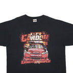 CHASE AUTHENTICS Mens Black Jeff Gordon 2XL Crew Neck Cotton Racing Sweatshirt