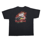 CHASE AUTHENTICS Mens Black Jeff Gordon 2XL Crew Neck Cotton Racing Sweatshirt