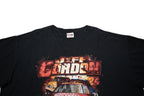 CHASE AUTHENTICS Mens Black Jeff Gordon 2XL Crew Neck Cotton Racing Sweatshirt