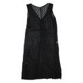 CKONTOVA Womens Shift Dress Black Sleeveless Midi L