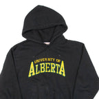 University Of Alberta Womens Black Hoodie Full Zip USA S
