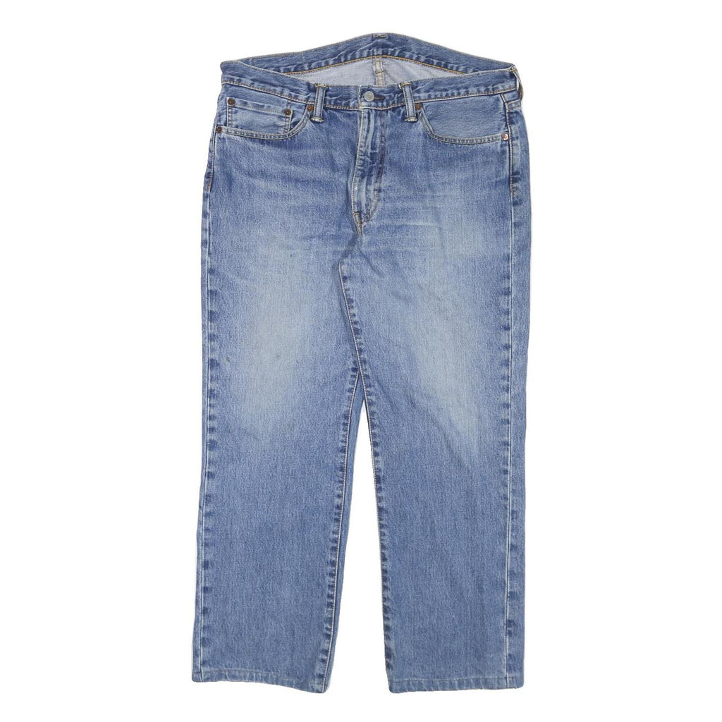 LEVI'S 514 Mens Slim Blue Denim Medium W36 L27 Jeans Zip Classic Fit