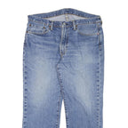 LEVI'S 514 Mens Slim Blue Denim Medium W36 L27 Jeans Zip Classic Fit