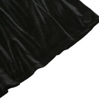 BODEN Womens Black Velvet Long Sleeve Knee Length Dress UK 12 Elegant Soft Fit