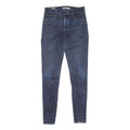 LEVI'S 720 Big E High Rise Super Skinny Womens Jeans Blue Slim Denim Medium W26