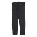 LEVI'S Mens Black Slim Tapered Denim Dark W29 L30 512 Jeans Cotton Blend Zip
