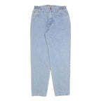 BIG STAR Womens Jeans Light Blue Regular Straight Denim Rinse W28 L30 Zip