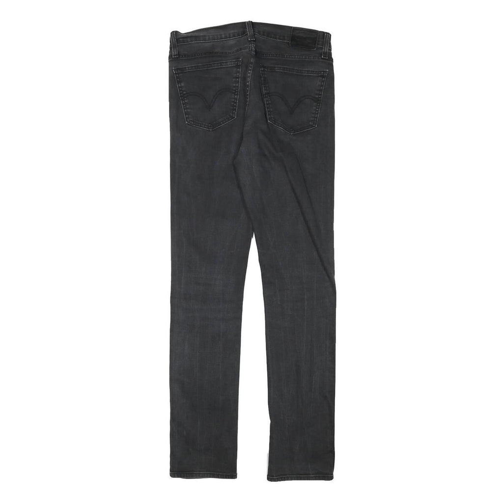 LEVI'S Womens Jeans Black Slim Skinny Denim Rinse W29 L31 Stylish Comfortable