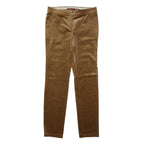 MAX MARA STUDIO Womens Cotton Blend Beige Regular Fit Straight Trousers W30 L30