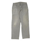 CARHARTT Mens Regular Fit Grey Cotton Blend Denim Jeans W32 L32 Workwear Utility